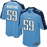 Nike Men & Women & Youth Titans #59 Woodyard Light Blue Team Color Game Jersey,baseball caps,new era cap wholesale,wholesale hats